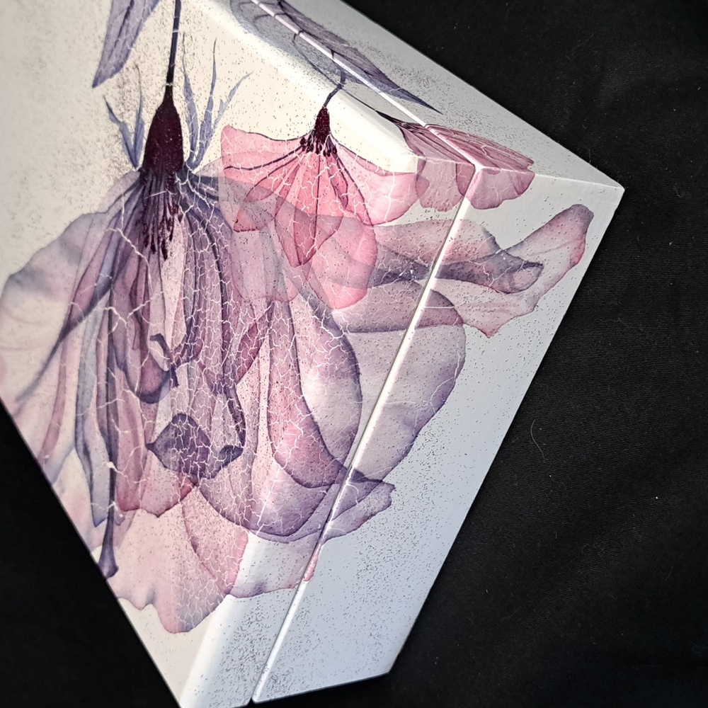 Handcrafted Floral Memory Box